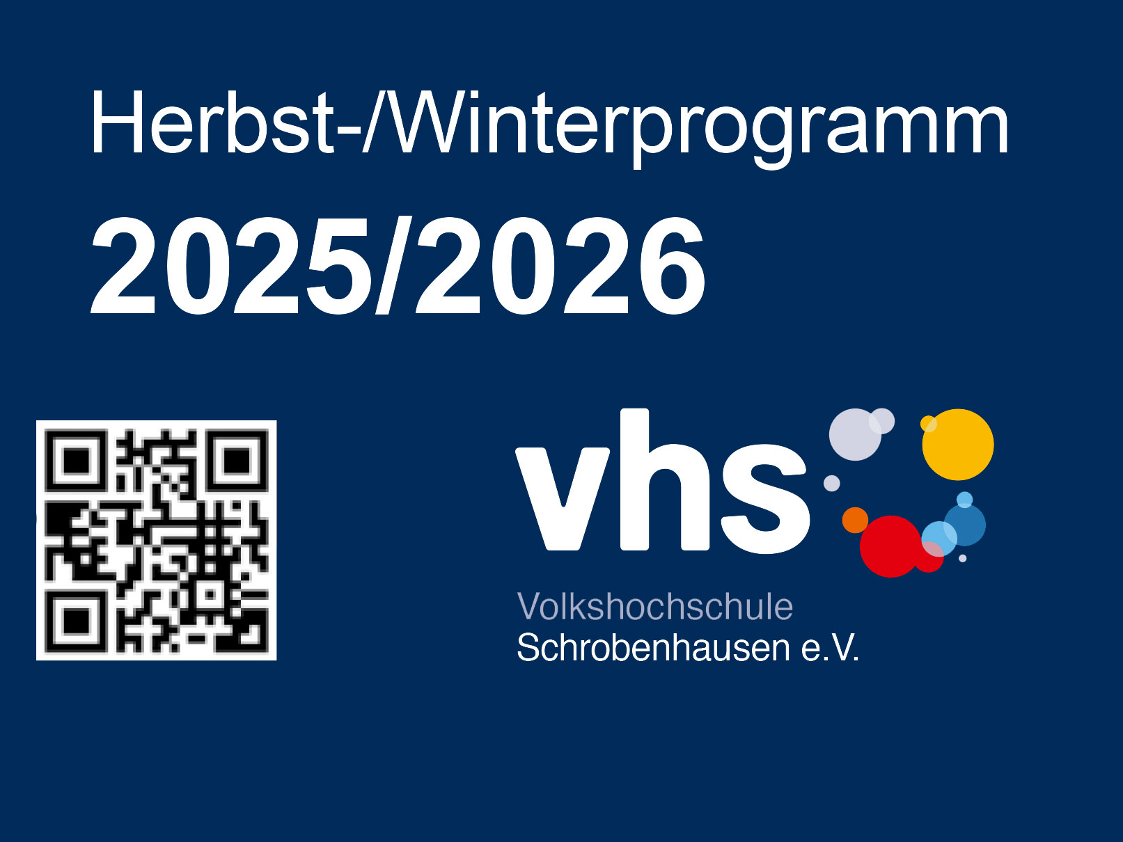 Verteilung des vhs-Programmheftes 2025/2026